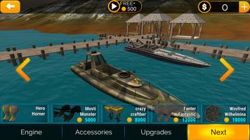 Boat Racing Simulator capture d'écran 1