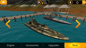 Boat Racing Simulator capture d'écran 2