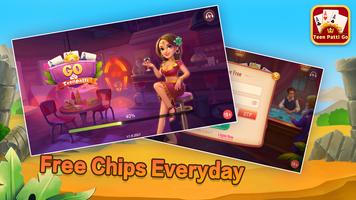 Teen Patti Go-Online Card Game imagem de tela 2