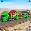 Crazy Car Transport Truck: Offroad Driving Game