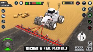 Real Farming: Tractor Game 3D Affiche
