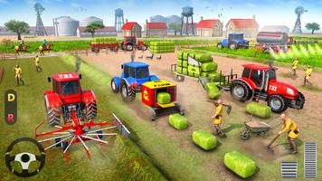 Real Farming: Tractor Game 3D screenshot 1