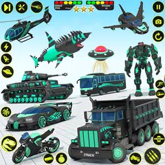 download Dragon Robot Police Car Games APK