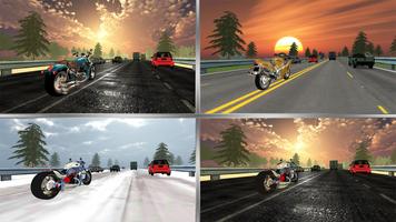 THE MOTO BIKE TRAFFIC RIDER screenshot 2