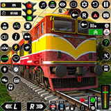 ciudad india tren juego 3d icono