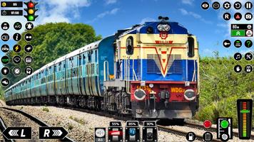 Railway Train simulator games Poster