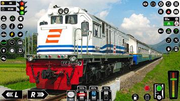 Railway Train simulator games captura de pantalla 3