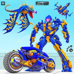 Police Dino Robot Car Games APK Herunterladen