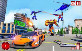 Police Helicopter:Super Robot Transform Simulator 截圖 1