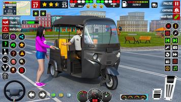 TukTuk Rickshaw Driving Games poster