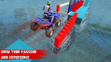 Tricky Quad Bike Stunt Game poster