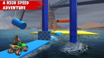 Tricky Quad Bike Stunt Game screenshot 1