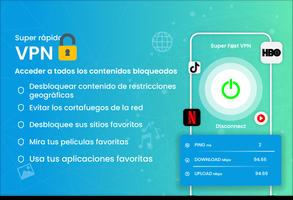 Super Vpn-Proxy Vpn rápido captura de pantalla 1
