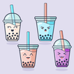 Kawaii Bubble Tea Wallpaper