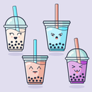 Kawaii Bubble Tea Wallpaper-APK