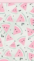 Cute Wallpaper Kawaii Watermelon ảnh chụp màn hình 2