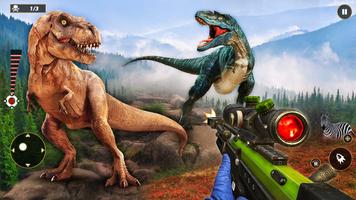 Wild Dino Hunting Games Poster