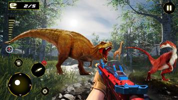 Game Berburu Hewan Liar Nyata: Game Berburu Dino syot layar 1