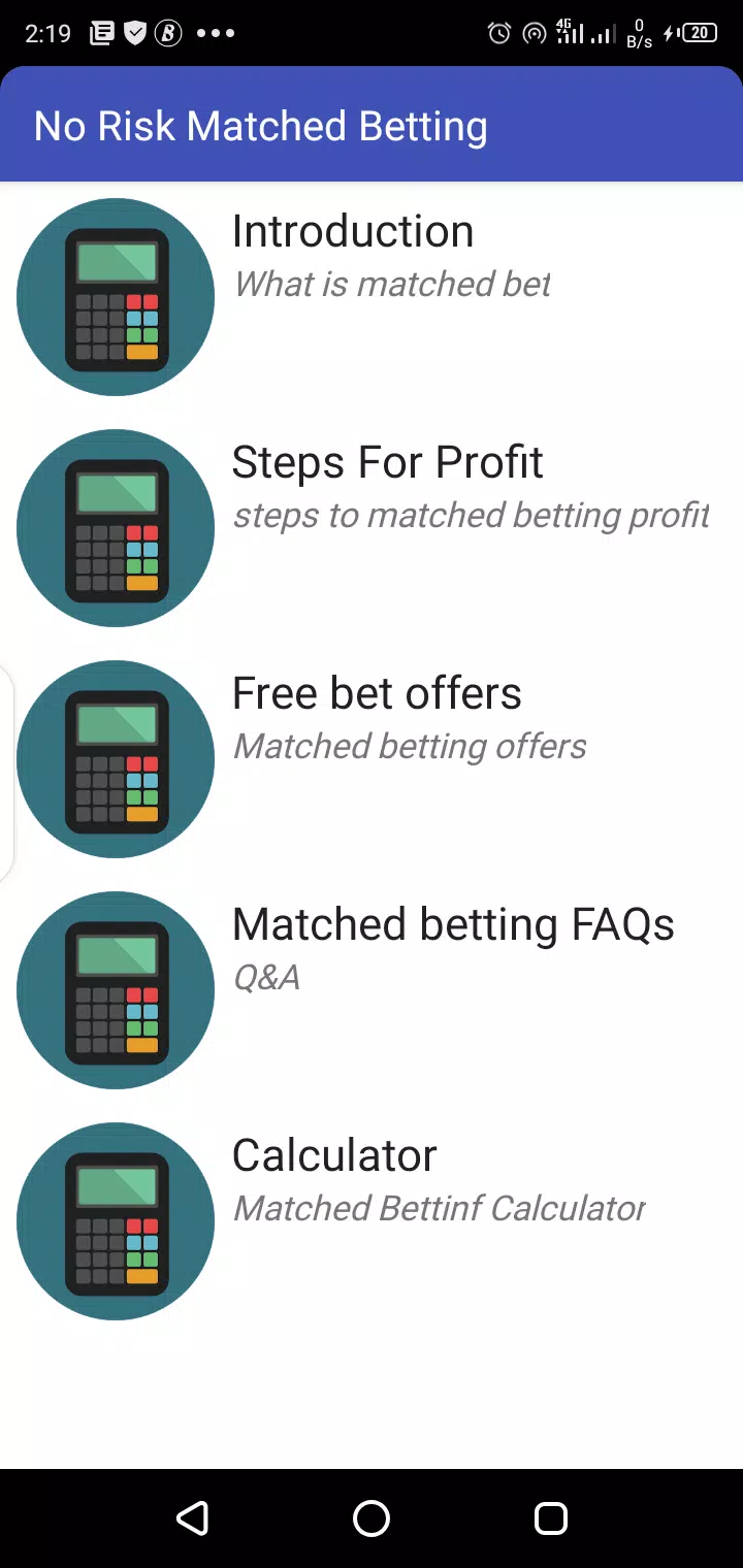 No Risk Matched Betting APK for Android Download