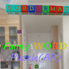 Funny Word Puzzle (Real World) icône