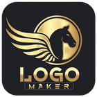 Creador de logotipos comercial icono