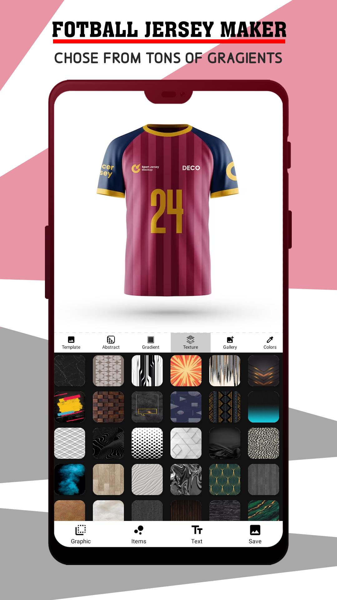 Download do APK de Fabricante de camisas futebol para Android
