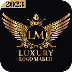 Luxus-Logo-Maker im königlchen Zeichen