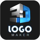 3D Logo Maker y diseñadora de icono