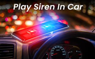 Police Siren Police Light Real الملصق