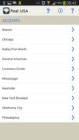 برنامه‌نما The Real Accent App: USA عکس از صفحه
