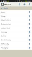The Real Accent App: USA screenshot 1