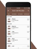 Auto Call Recoder تصوير الشاشة 3