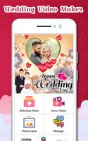 Marriage Video Maker الملصق