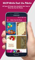 Write Text On Photo Plakat