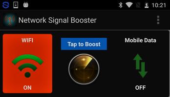 Network Signal Booster Affiche