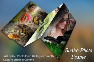 Snake Photo Frame Affiche