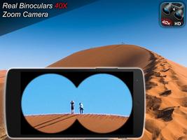 Real Binoculars 40X Zoom Camera (Photo and Video) poster