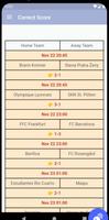 Correct Score Full Time HT/FT Screenshot 1