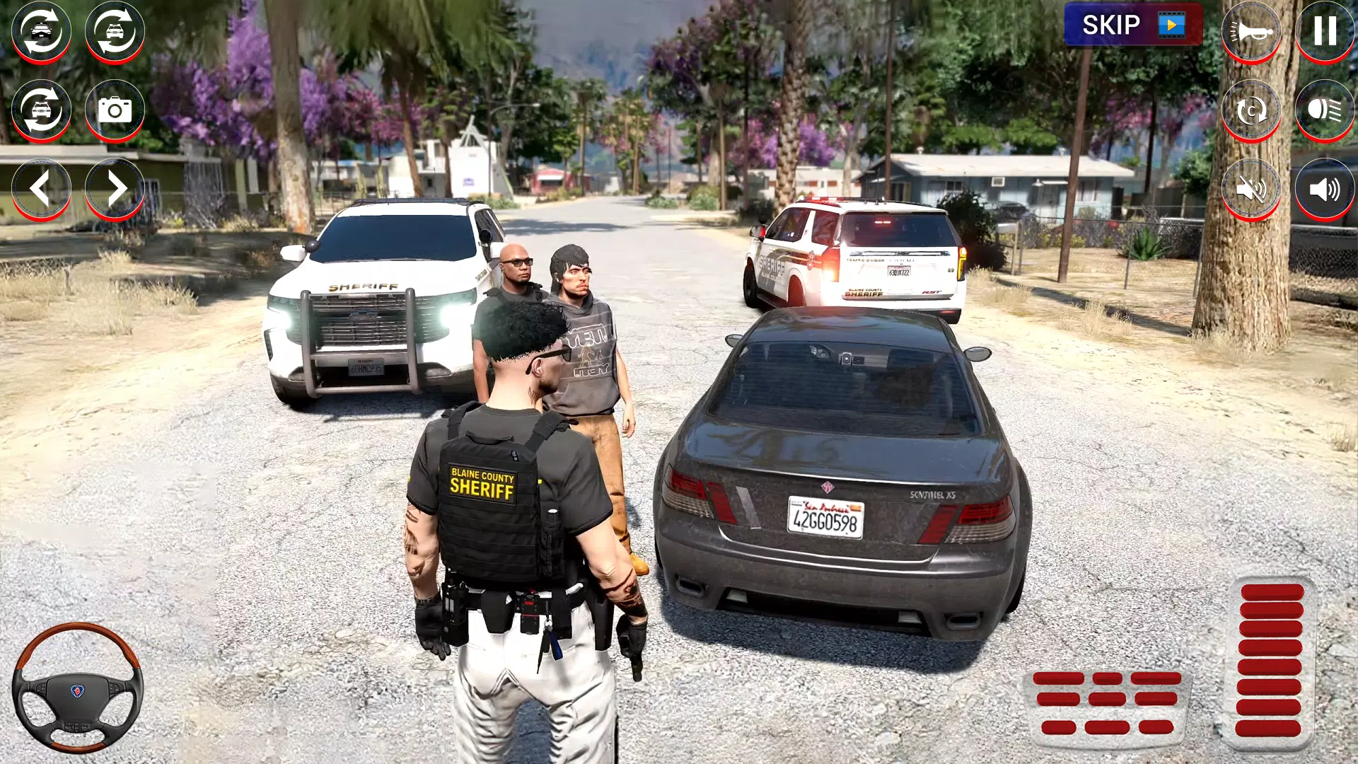 Real City Police Car Chase