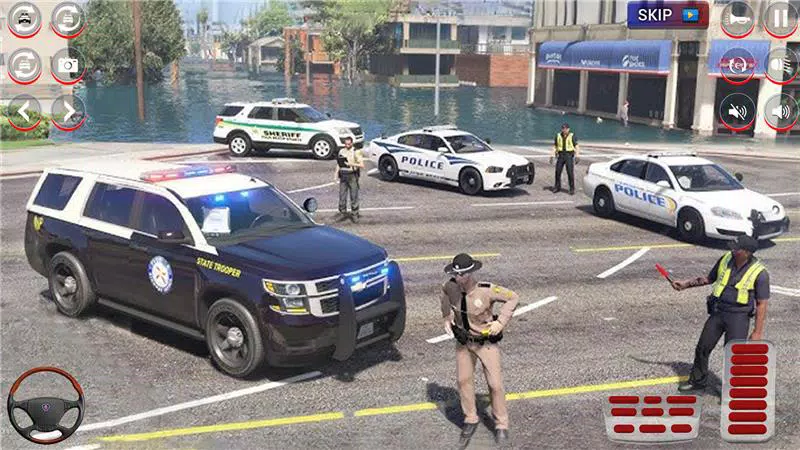 Real City Police Car Chase