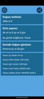 Yaş Hesaplayıcı Ekran Görüntüsü 2