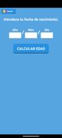 Calculadora de Edad captura de pantalla 1