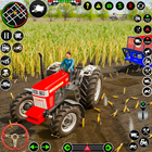 Real Tractor Faming Games 2023 biểu tượng