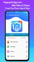 برنامه‌نما Fingerprint App Lock - Hide Video & Picture عکس از صفحه