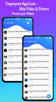Fingerprint App Lock - Hide Video & Picture captura de pantalla 3