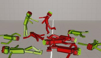 Watermelon Ragdoll Fight Game Screenshot 3