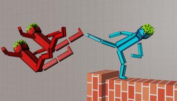 Watermelon Ragdoll Fight Game Screenshot 2
