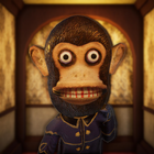 Dark Horror Monkey Deceptive Zeichen