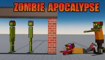 Ragdoll Zombie War Playground Plakat