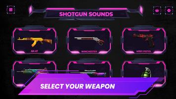 Real Gun Shot Sounds Simulator اسکرین شاٹ 1